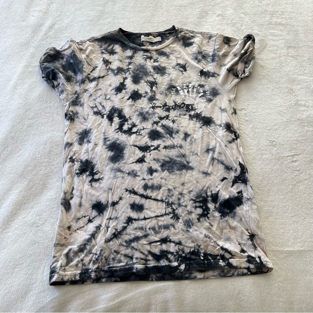 Top man 1988-1989 Tie Dye Ruthless World Tour Summer Shirt Band Tee